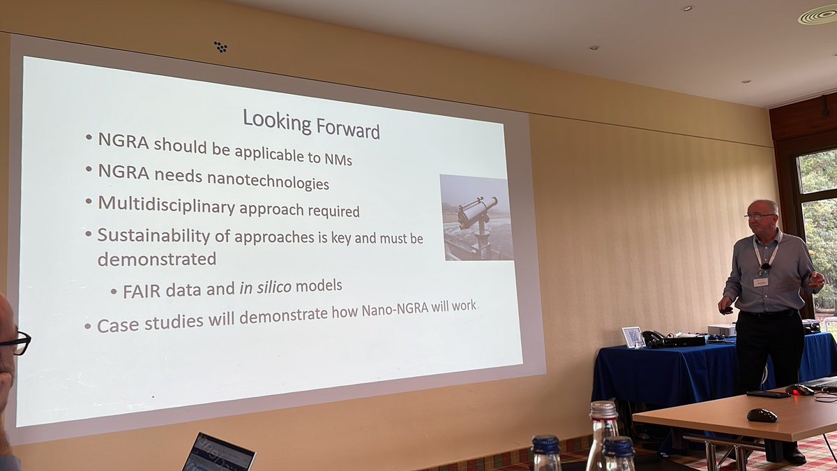 iseult5's tweet image. Let’s not leave exposure behind! Need the technologies highlighted this week to be sustainable - FAIRification of models also! Case studies to demonstrate applicability! Thanks all for a great meeting #beilsteinNanoinformatics