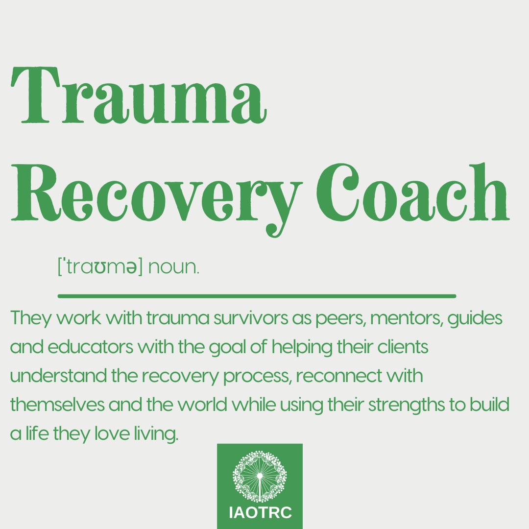 iaotrc's tweet photo. The definition of a trauma recovery coach!
#iaotrc #trauma #traumarecoverycoach #traumarecovery #childhoodtruama #childhoodabuse #abuse #depression #survivior #survival #mentor #sleflove #support #recovery https://t.co/5viSRnfPVZ