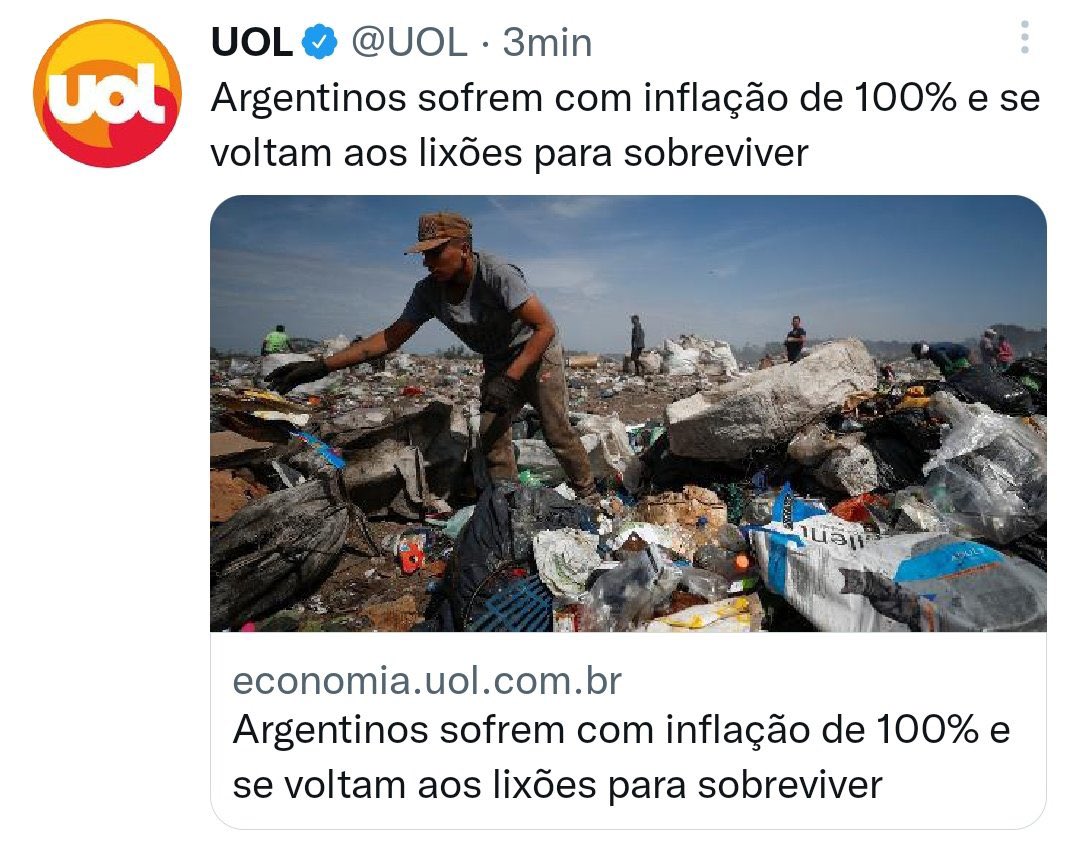 “Como é bom ter um presidente.” Ass: petistas