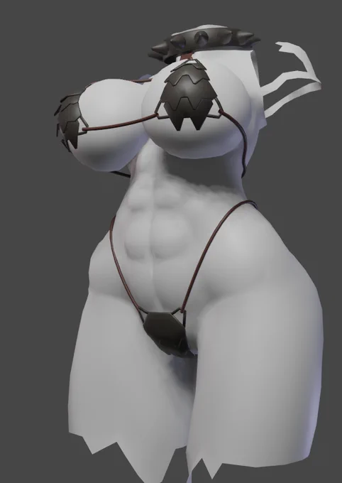 WIPこれから腕・足を作るのがめんどい… 