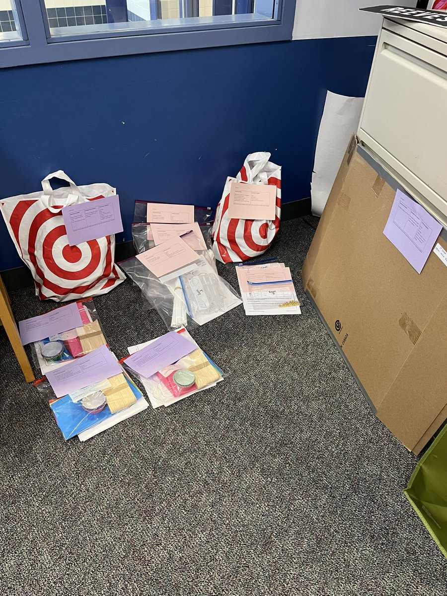 AKMaynes's tweet photo. @Reeveswoburn #MassSTEMWeek supplies are in the office! #WoburnSTEMWeek https://t.co/furzTrrtKW