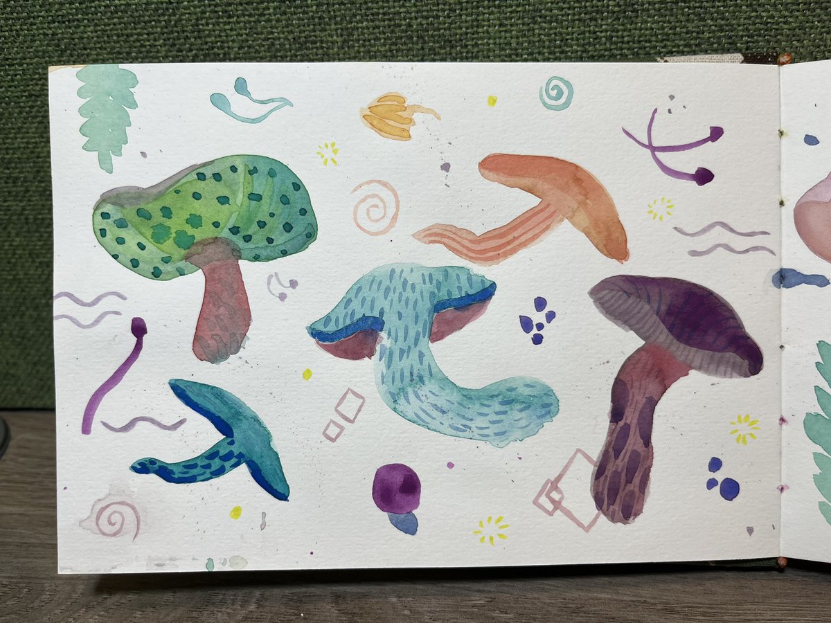 floter8's tweet photo. Day 9
🐱&amp;🍄

#illustration #illustrator #illustrate #drawing #painting #colorful #graphicdesign #characterdesign #artist #diary #life #digitalillustration #graphic #pattern #artwork #sketch #sketches #lifedrawing #dailydrawing #watercolor #paintingfromlife
#paintfromlife https://t.co/cVWjA3Ql0r