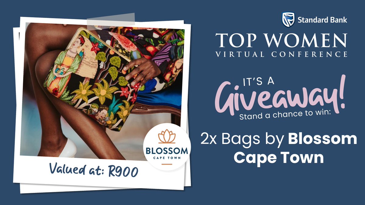 SBTopWomen's tweet photo. Congratulations to @MerchSouth and @wamelona for winning the bags by Blossom Cape Town
#RiseAboveTheNoise #SBTopWomen #ItCanBe #TopcoMedia https://t.co/FoO8IalxAt
