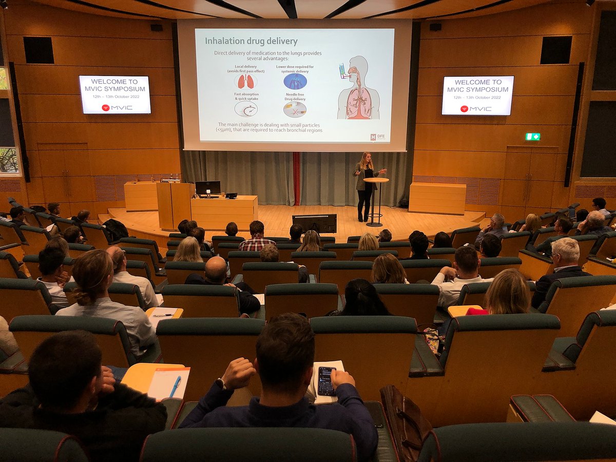 dfepharma's tweet image. Come meet us at MVIC ! Xander van Leeuwen and Pauline Janssen will be happy to share their expertise. More than 100 attendees joined Pauline's presentation about #biologics for #Inhalation. To learn more, contact us: bit.ly/3II9FWV #Excipients #Pharma
