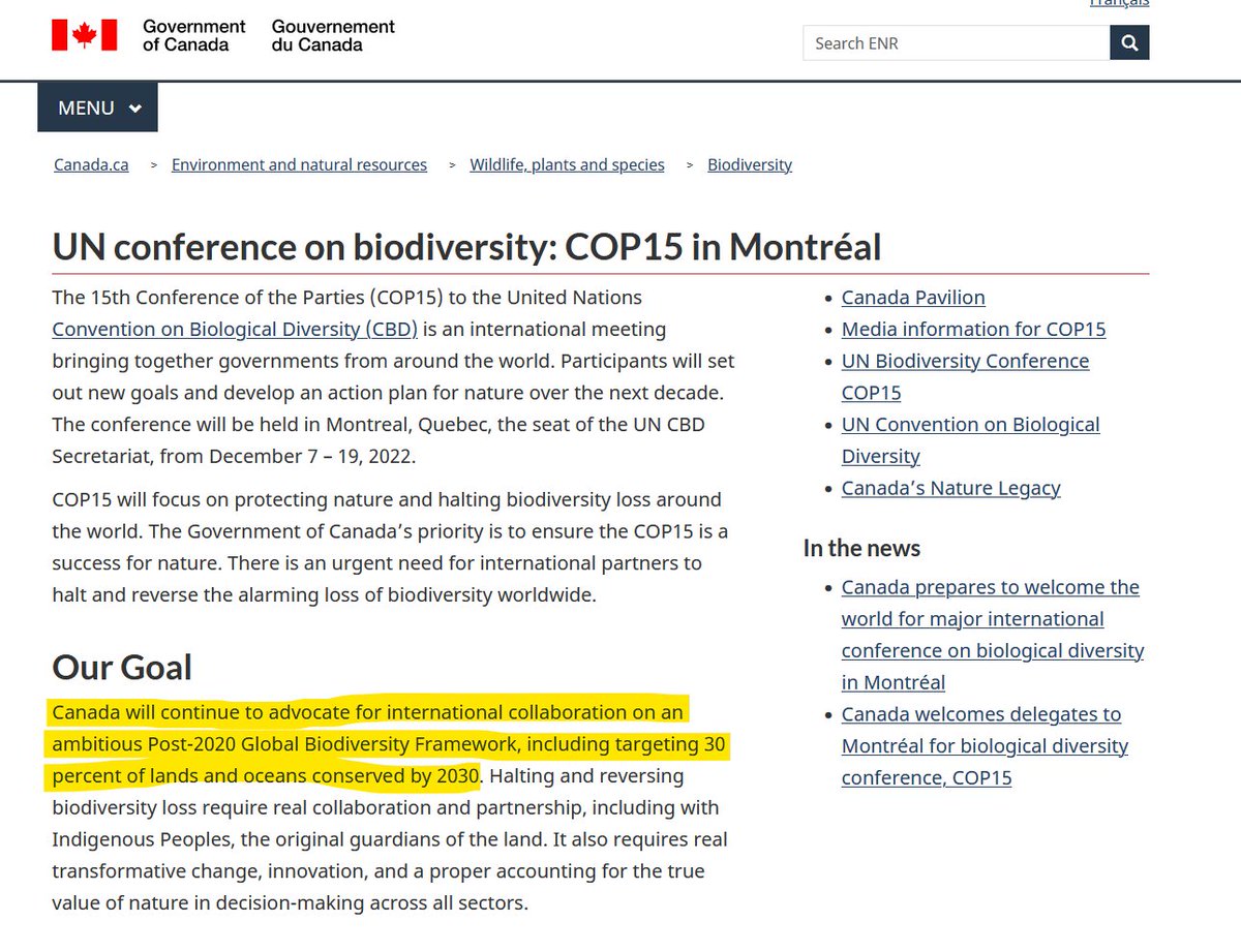 DiptoSrkr's tweet photo. How to get into the COP15 meeting as a viewer? Canada is echoing calls to conserve 30% of earth by 2030. As someone working in conservation in the global south, I am really concerned about how this will disrupt people's lives. Want to hear how these plans are discussed https://t.co/7jKFSHCS7n