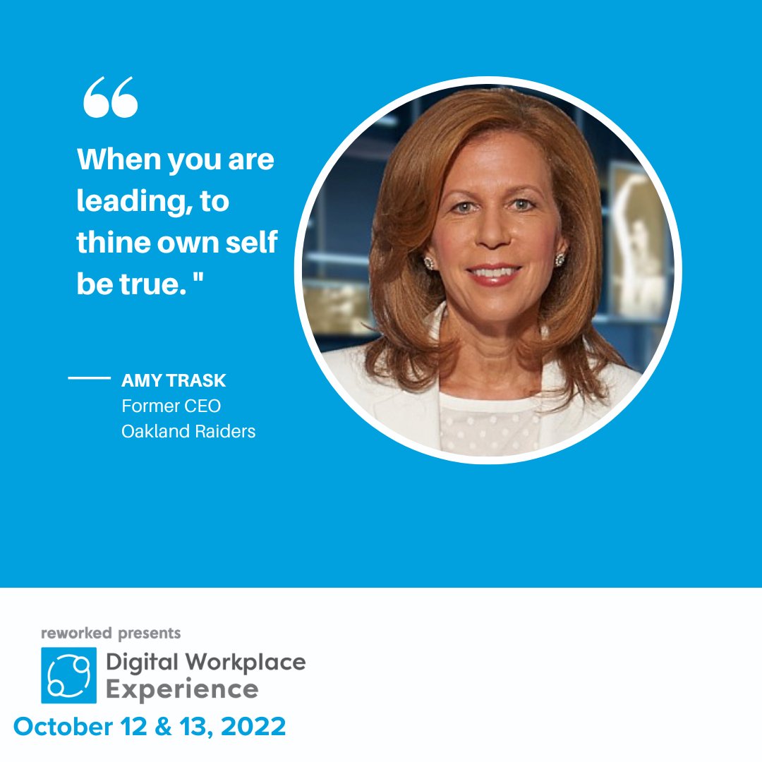 ReworkedCONNECT's tweet photo. In 15 minutes, @AmyTrask will open Day 2 of #DWX22 with their keynote address “Throwing Away the Playbook: When What Works Yesterday Doesn’t Work Today.” Don’t miss out — register now! https://t.co/eXheoDzINd https://t.co/gX12ISIEpf