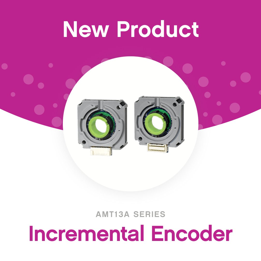 sameskydevices's tweet photo. New! CUI Devices' AMT13A series is a rugged, high accuracy incremental encoder offering 16 resolutions from 96 to 4096 PPR || View now: https://t.co/qdmNIfIIn7

#CUIDevices #Motion #Encoders #IncrementalEncoder #ModularEncoder #Components #Engineering https://t.co/RyR7SEVA8q
