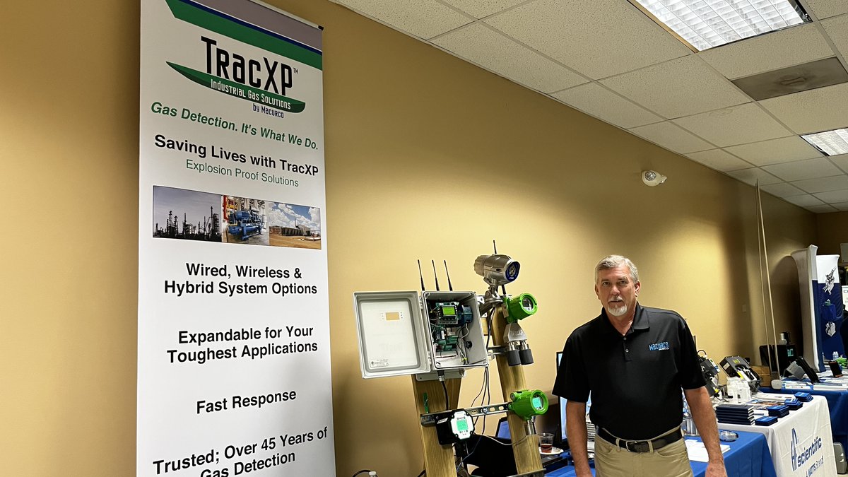Macurco TracXP is here to talk explosion-proof industrial gas solutions!  Stop by the TracXP booth for more info on gas detection!   #CarotekPSS #gasdetection #gassolutions