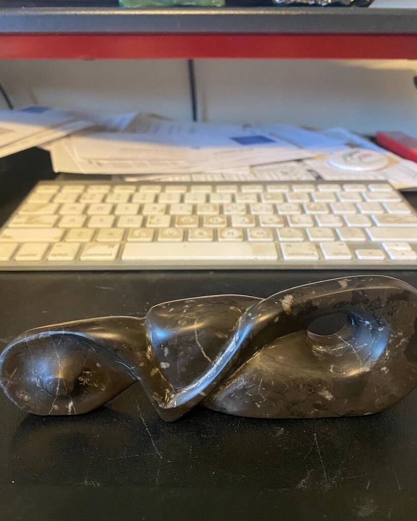 JREDesigns's tweet photo. Okay, trying to make some good use of my recovery, without taxing my body. I need to give this a waxing for it’s final finish, but I’m happy with this. And if you have sharp eyes, you’ll see two of my finds at Denver Gem and Mineral show. Which will even… https://t.co/DiurmO7RjZ https://t.co/InwLe207Av