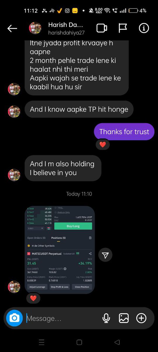 TeamCryptoWhale's tweet photo. Thank you guys for your love and support. 
Join us: https://t.co/YWGKQmGRWE
#teamcryptowhale #marketmakerkunal #cryptomarket #CPIdata https://t.co/KRoRqNTPxe