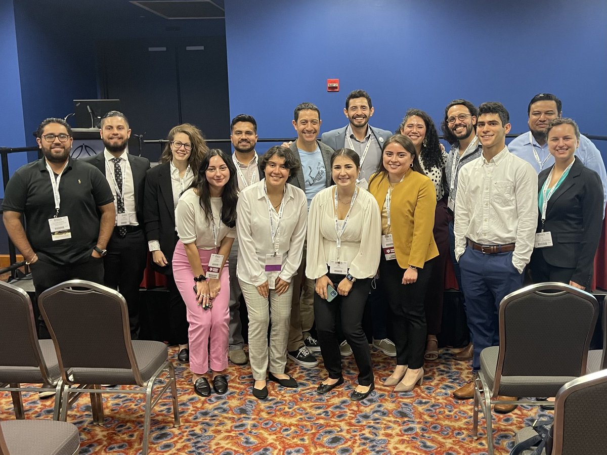 Congratulations to all our incredible @LatinXinBME Rising Stars speakers! 🤩🤩🤩 Thank you also to @ProfCJHernandez for his inspiring keynote - don’t be afraid to innovate and color outside the lines! @AnaMaPorras and I never cease to be amazed by our growing familia!! #BMES2022