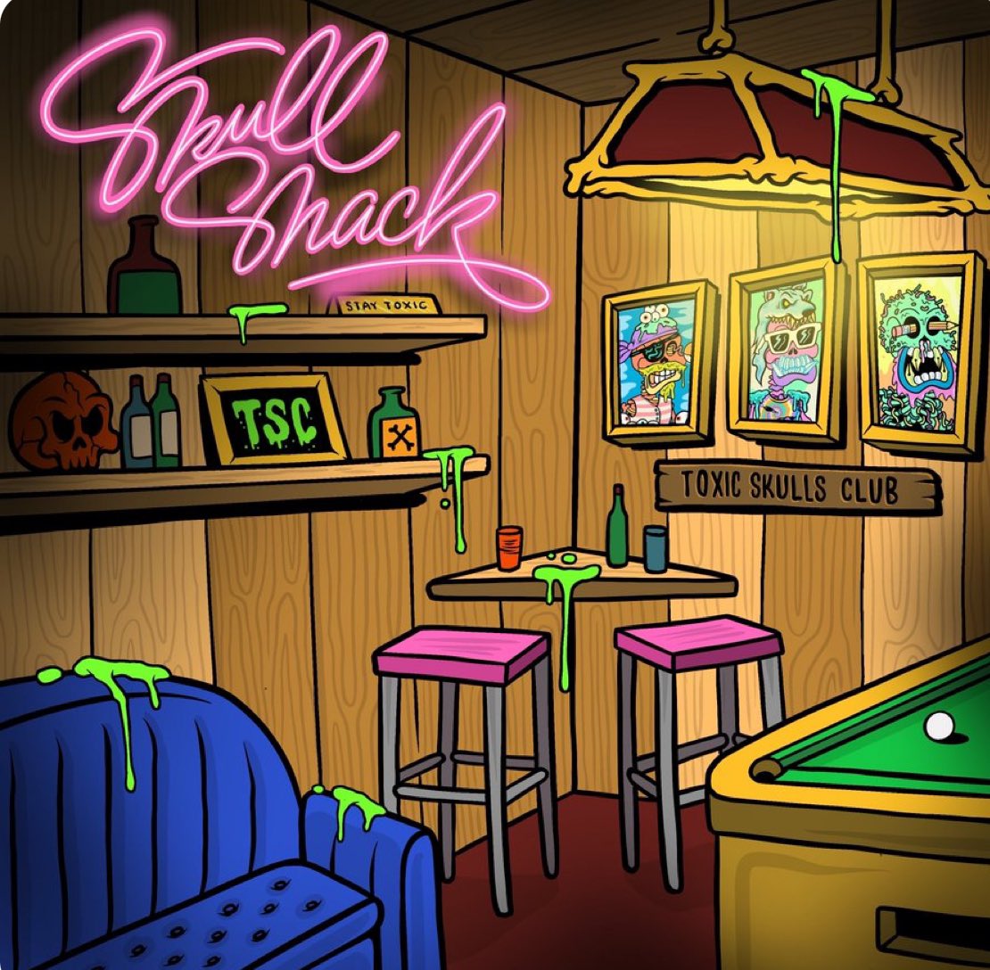 _kalikip's tweet photo. Twitter space is a #lifestyle.   

@ToxicSkullsClub let’s show up and rep that #TSClifestyle! 

#ToxicSkullsClub #toxicfollowtoxic #TSCVikingsandWizards #TSCRum #ETH #NFTs #nftcommunity #TSCFam #SkullShack 
@farokh @toxicmomsie1 @grossprofitart @NFTxAnonymous @CharlesVelez85 https://t.co/enKwSGdJW3