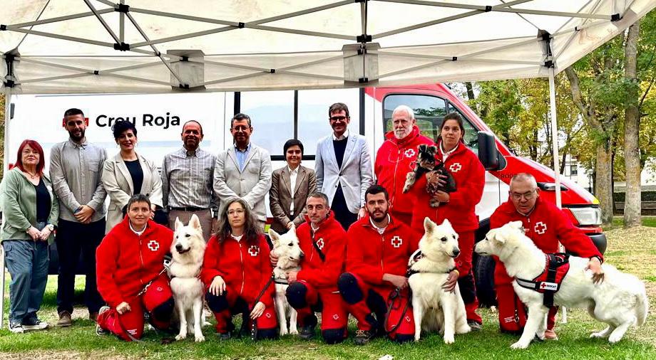 El nostre Equip de Resposta Immediata en Émergències de Recerca amb gossos ha participat en la trobada autonòmica Voluntariat a Vitòria, Euskadi