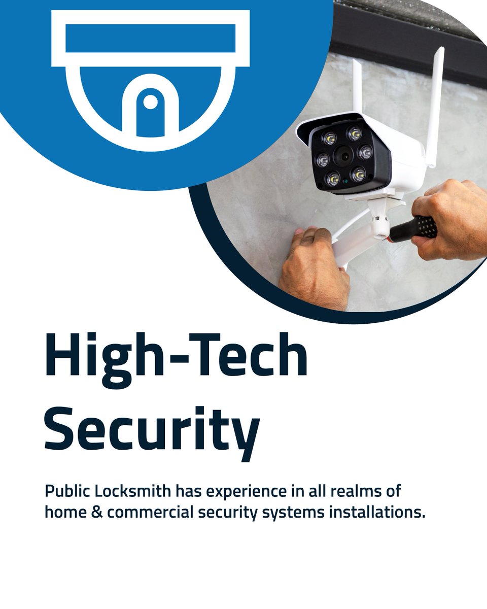PublicLocksmith's tweet image. Securing your home and business is one of the additional services that we offer to keep you, safe. We provide free estimates throughout Miami. Request your quote online today.

#homesecurity #hightechsecurity #homesecurity #businesssecurity #miamisecurity