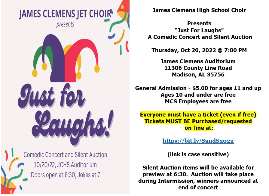 To reserve/purchase tickets:

bit.ly/SandS2022

#mcslearn #proudtobeajet