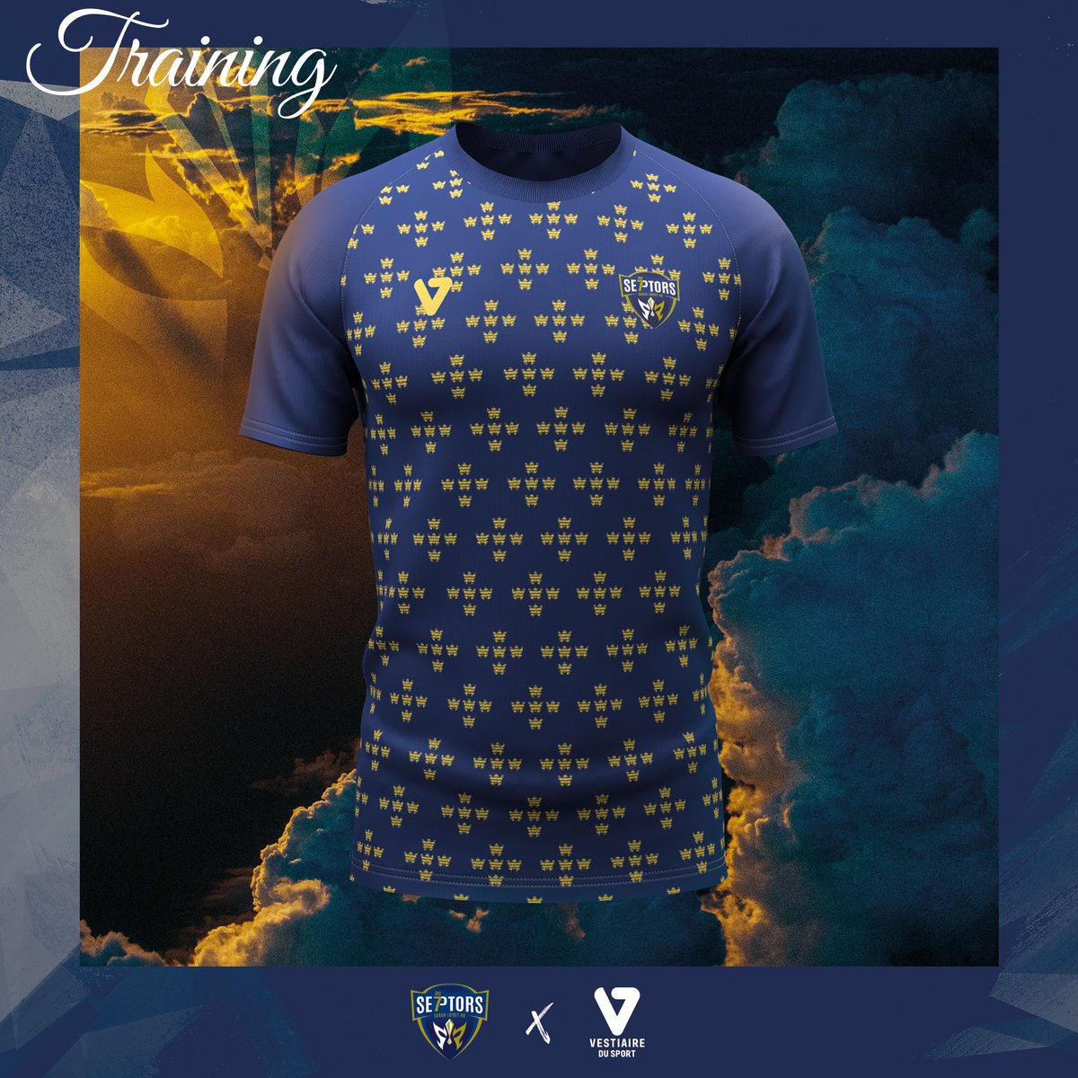 VDS_sports's tweet photo. ▪️🤾‍♂️Vestiaire du Sport x @Saran_Loiret_HB, maillot training 2022-2023

#SeptorsNouvelleTenue https://t.co/5LQw6oxnGI