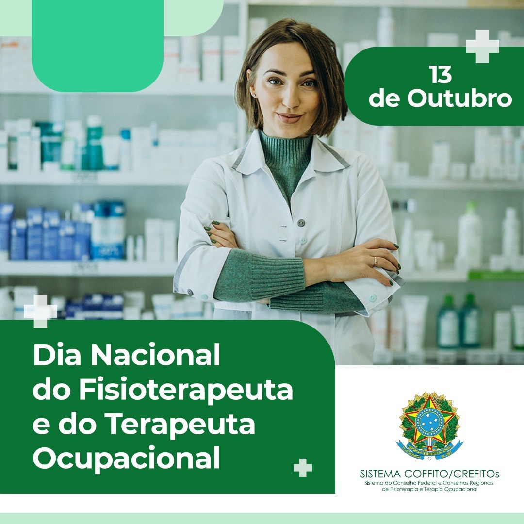Coffito's tweet photo. 13 de Outubro
Dia Nacional do Fisioterapeuta e do Terapeuta Ocupacional

#DiaNacionaldoFisioterapeuta #DiaNacionaldoTerapeutaOcupacional
#coffito https://t.co/3U9pjvo092