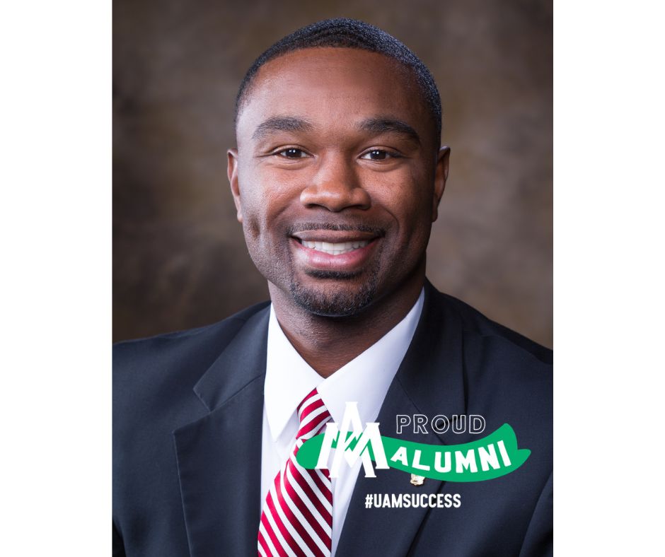 UAM_Alumni's tweet photo. Congratulations to #UAMAlum Dr. Rickey Booker, Jr. (BS '04). Recipient of the 2022 Alumni Award for Achievement and Merit. #UAMSUCCESS #UnitedbyUAM #UAMemories https://t.co/7gjhDlCyYd