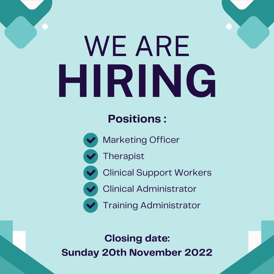 HarmlessUK's tweet photo. We are currently recruiting for multiple positions within Harmless
The deadline for applications for any of these roles is Sunday 20th November 2022.
To apply, please visit:
https://t.co/h7xIT8Nu8P https://t.co/oJ0VA2kc7z