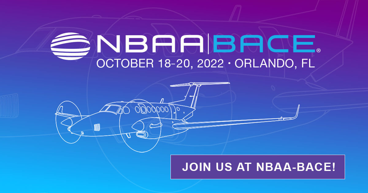RaisbeckEng's tweet photo. We're looking forward to seeing colleagues and friends in a few more days at #NBAA22. Stop by our booth 4319 to experience the latest upgrades and enter our drawing giveaway! https://t.co/gRiXtn1fwC