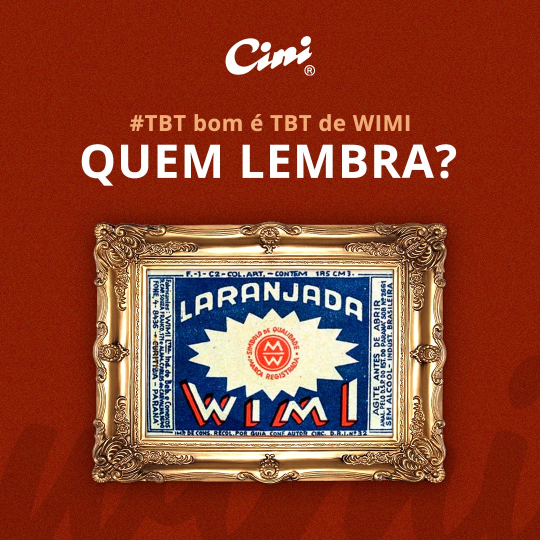 CiniBebidas's tweet photo. A wimi foi trazida por imigrantes alemães até que a Cini passou a produzir esse patrimônio dos paranaenses desde 1968.

Curte wimi?

#wimi
.
.
.
#cini #bebacini #cinibebidas #momentos #amigos #familia #parana #curitiba #sabordainfancia #refrigerante #alegria #felicidade https://t.co/o9pROjHmN0
