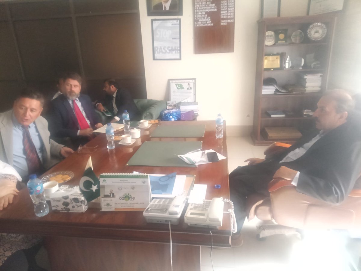 European Union head, UN ITC Grasp executive and Islamabad office representative visited the Secretary Women Development Department Sikandar Shah . The areas of their support to the WDD and their support to the rural women grant in aid were discussed.