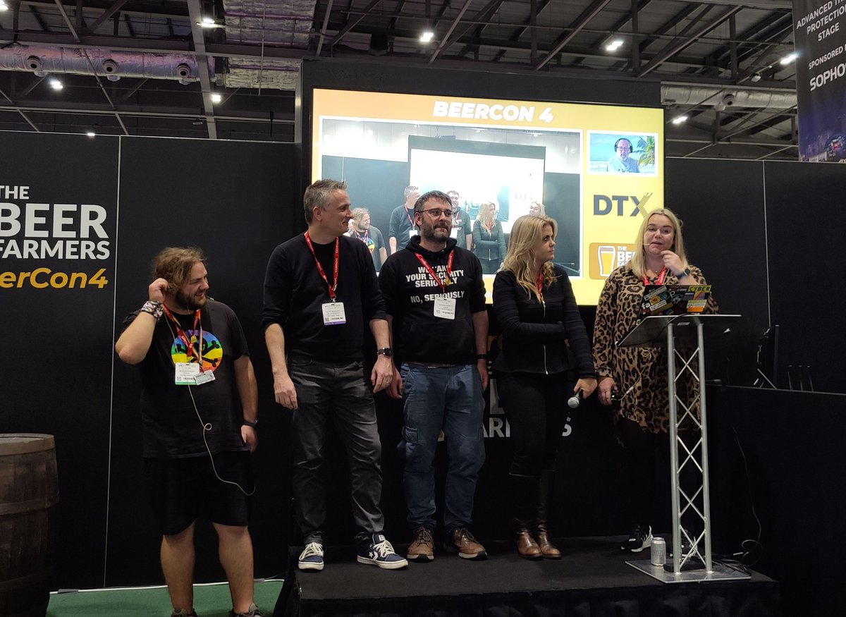 TheBeerFarmers's tweet photo. And that's a wrap. Thanks to everyone that came along to watch, delivered presentations, helped us organise and deliver the show, and also donated to our food collection scheme.

#BeerCon4 @DTX360, out.

#HereForYou https://t.co/H0HbjOvtjc