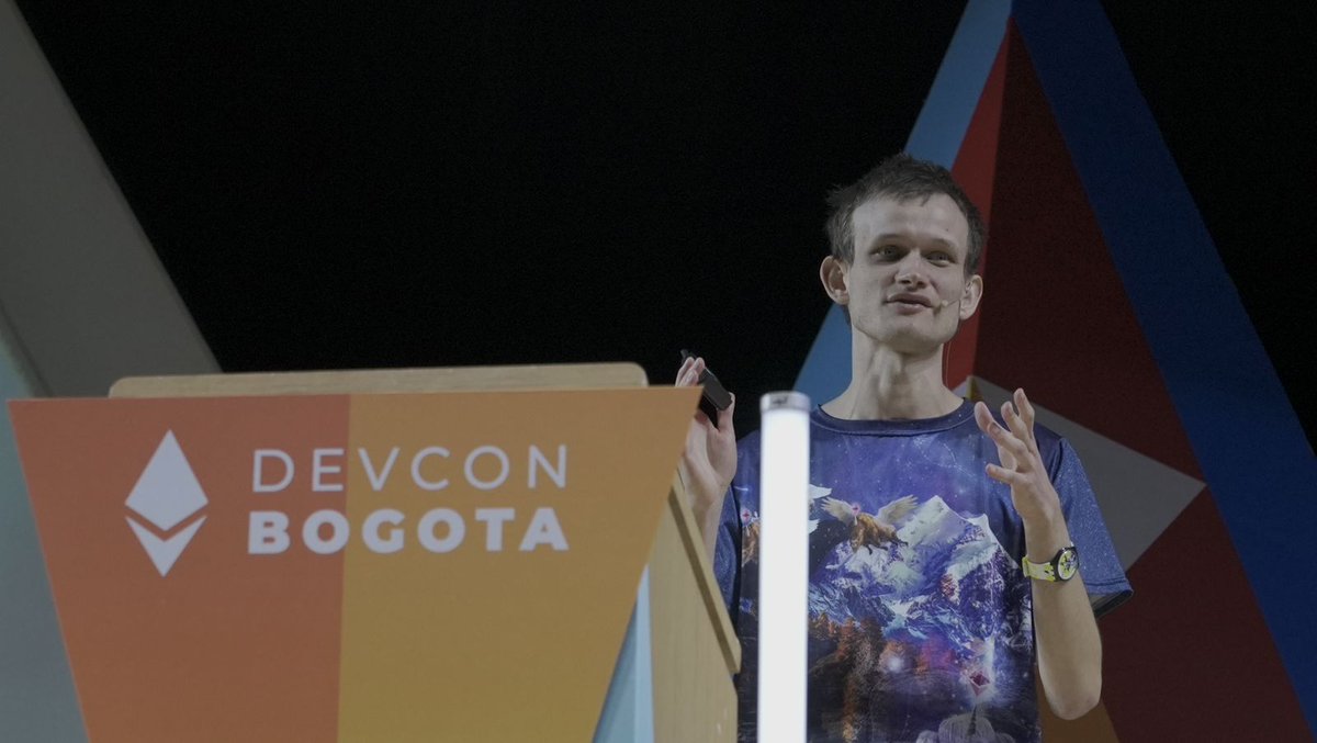 🎥Watch the #Devcon Main Stage Opening Ceremonies by @skylar_eth, @AyaMiyagotchi, @TimBeiko, @songadaymann, @dannyryan, @CarlBeek & @VitalikButerin. Be sure to check out the Devcon archive for all of the sessions throughout the week.👇 archive.devcon.org/archive/playli…