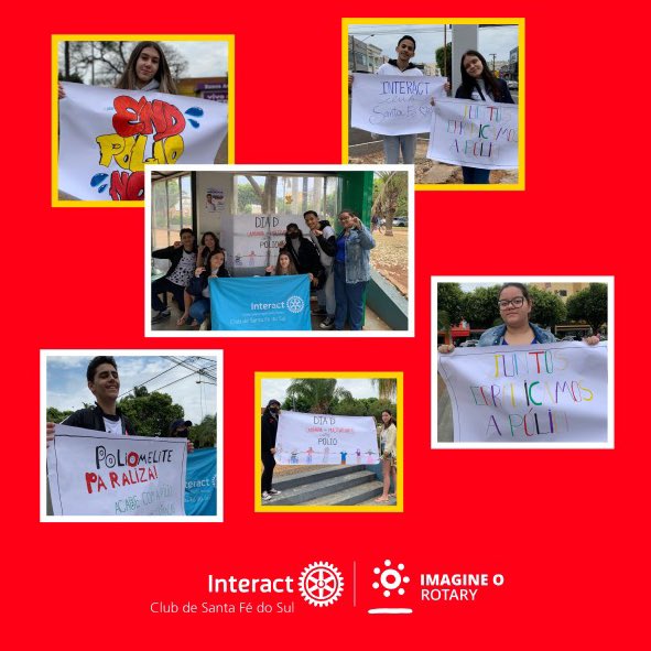 interactsfs's tweet image. Vamos combater a Pólio!!!🔅♥️