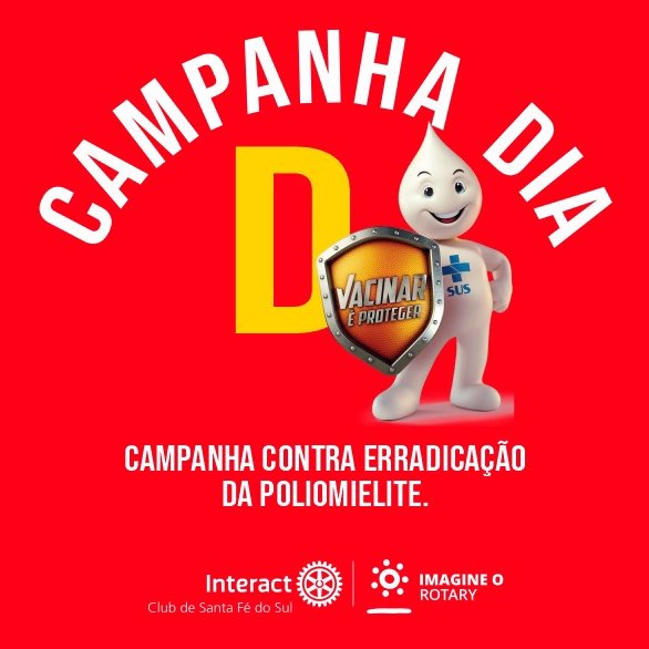 interactsfs's tweet image. Vamos combater a Pólio!!!🔅♥️