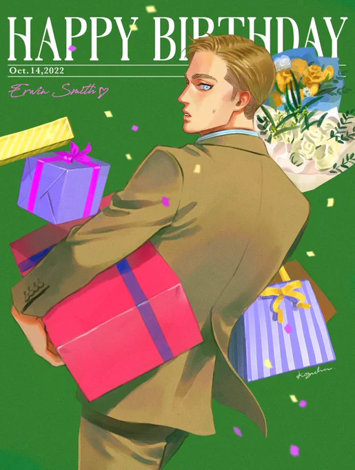 おめでとうございます#エルヴィン・スミス生誕祭2022 #エルヴィン・スミス生誕祭 