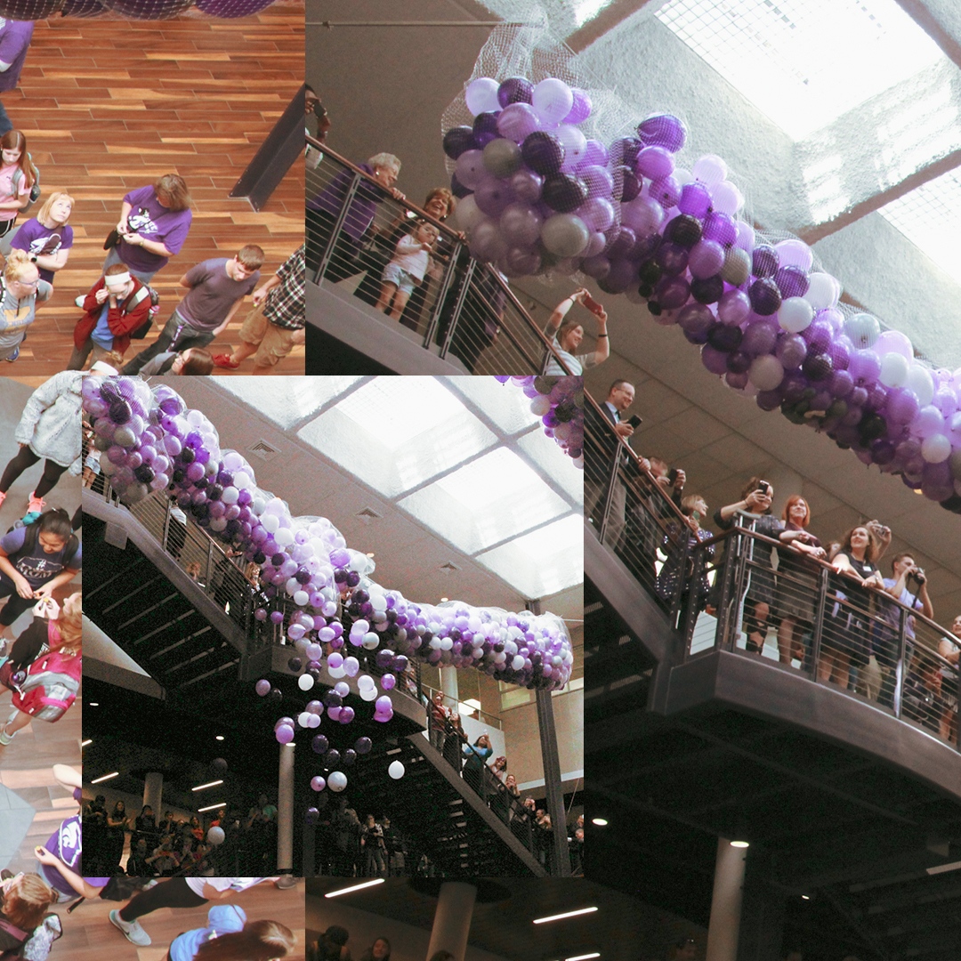 kstate_union's tweet photo. Insane that The Union Renovation Celebration was 5 years ago! Time flies when you're having fun 😊
#kstate #mhk #williewithu #tbt #reno #celebrate https://t.co/QELoNDPIvM