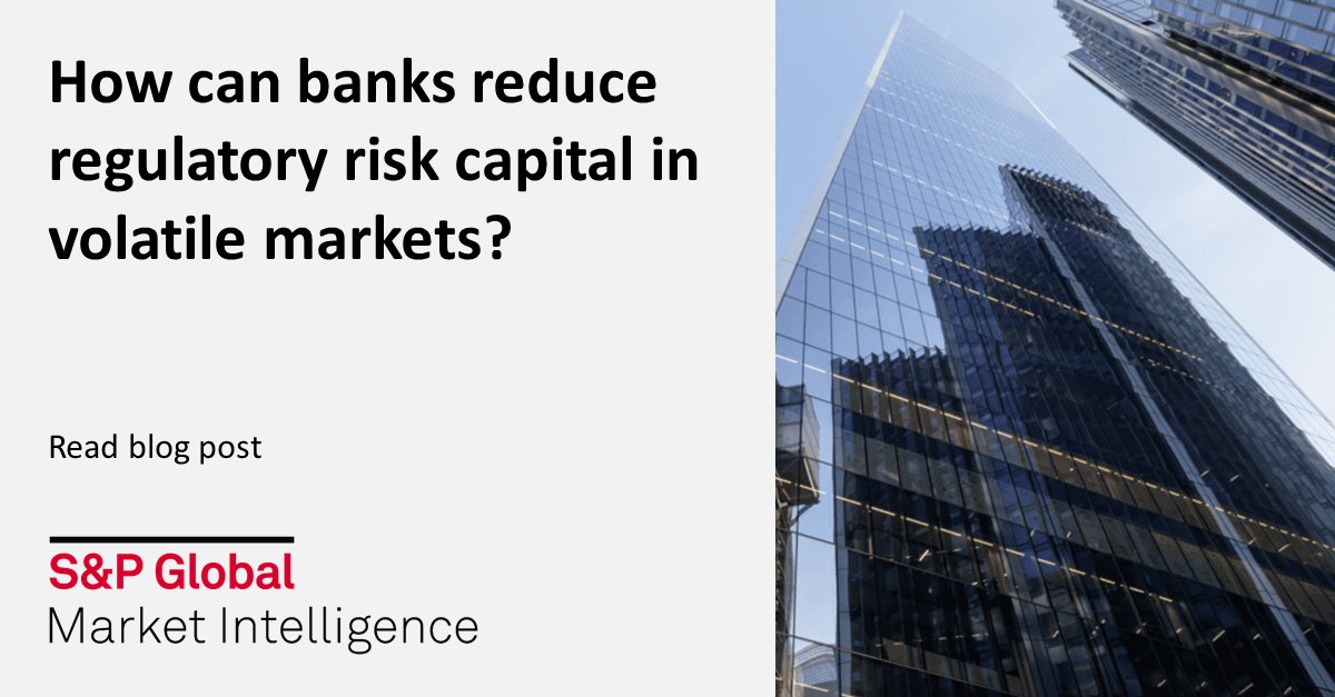 Regulatory capital is an ongoing challenge for many banks, from Tier 1 to regional institutions. In our latest blog post, we look at some of the strategies banks use to maximize capital efficiency and the impacts of market volatility. Read the post here: ow.ly/coLQ50L7iin
