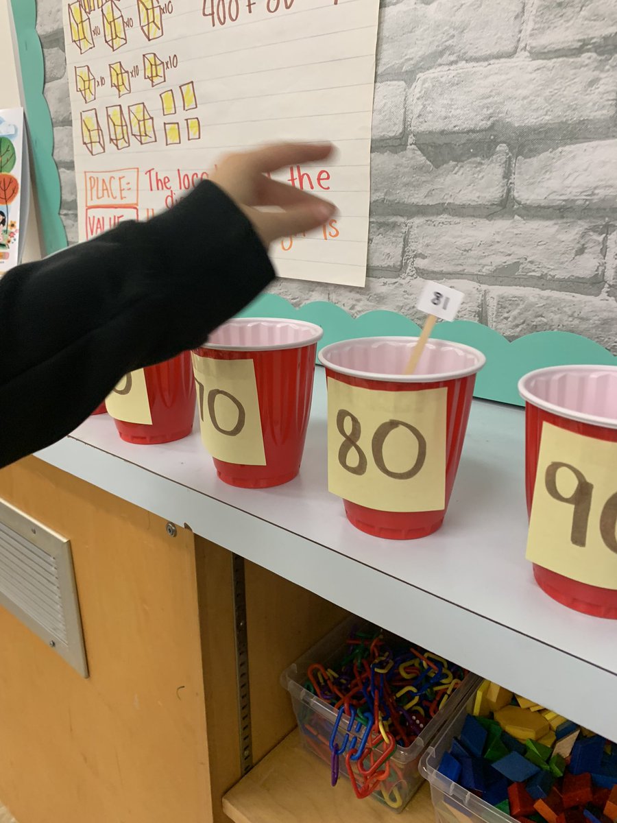 Rounding.. but make it engaging. #handsolearning #mathfun <a href="/BessboroughEMS/">Bessborough DriveEMS</a>