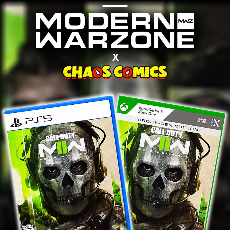 ModernWarzone's tweet image. 🚨 Who wants a free copy of #ModernWarfare2? 🚨

I’m teaming up with Chaos Comics to giveaway 10 copies of MW2 on the platform of your choice! 👇 

To enter simply:

🔥Follow @ChaosComics
🔥RT/FOLLOW/LIKE
🔥Bonus Entry by replying w/ your favorite Call of Duty game!