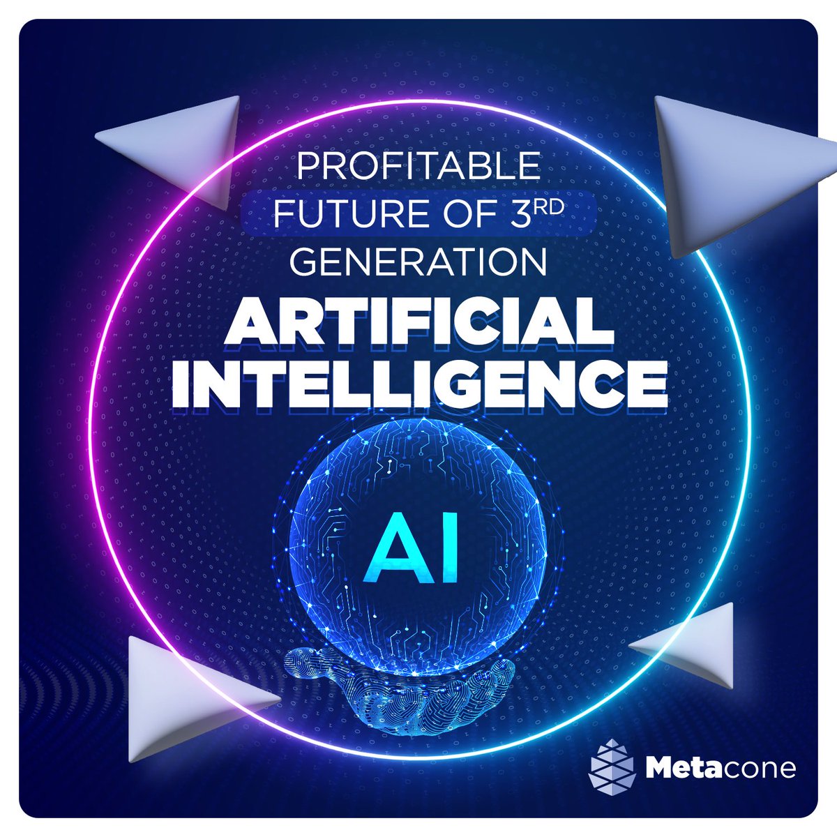 Metacone_agi's tweet photo. Have you met the Miner Al Assistants, a new generation of earning and investment?
#metacone #metaverse #artificialintelligence https://t.co/KHO65Wl3uQ