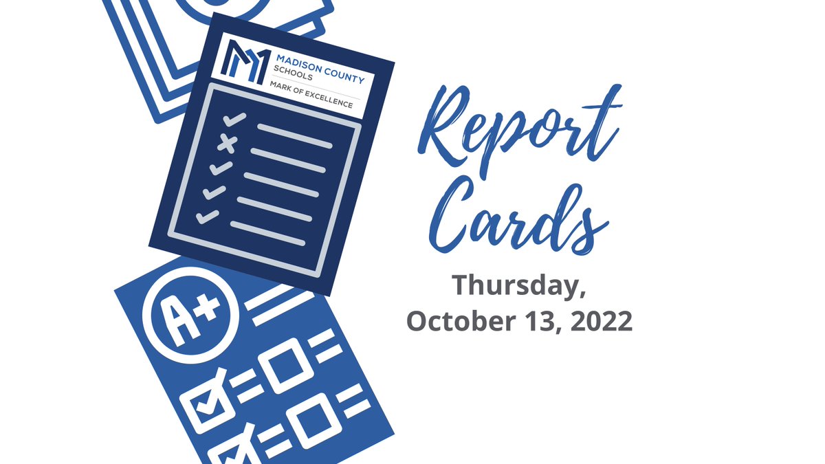 Thursday is report card day! Don't forget to check those book bags and ActiveParent. #MarkofExcellence #MovingtheMark #CreateCollaborateCommunicate