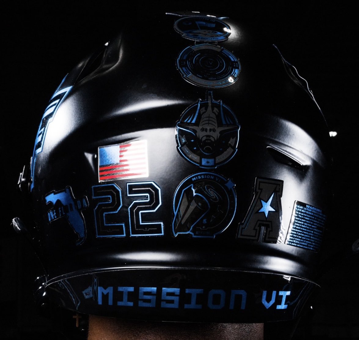 UCF’s “Space U” uniforms for tonight’s game w/Temple