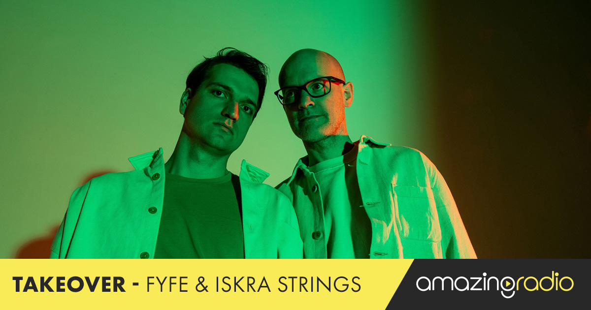 We love the new <a href="/thisisfyfe/">FYFE</a> and @IskraStrings album 'Interiority', so you can imagine our excitement at the thought of them taking over for an hour. 

They are playing some of their favourite tracks &amp; inspirations, right now, on <a href="/amazingradio/">Amazing Radio</a>!

amazingradio.com/shows/fyfe-isk…