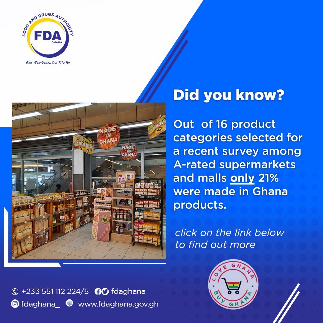 To read more, kindly click on the link below. #fdaghana #buyghanaloveghana fdaghana.gov.gh/img/reports/MI…