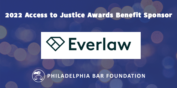 Thank you <a href="/everlaw/">Everlaw</a> for your generous support of this year's Access to Justice Awards Benefit. Thank you for joining the fight for equal access to justice!