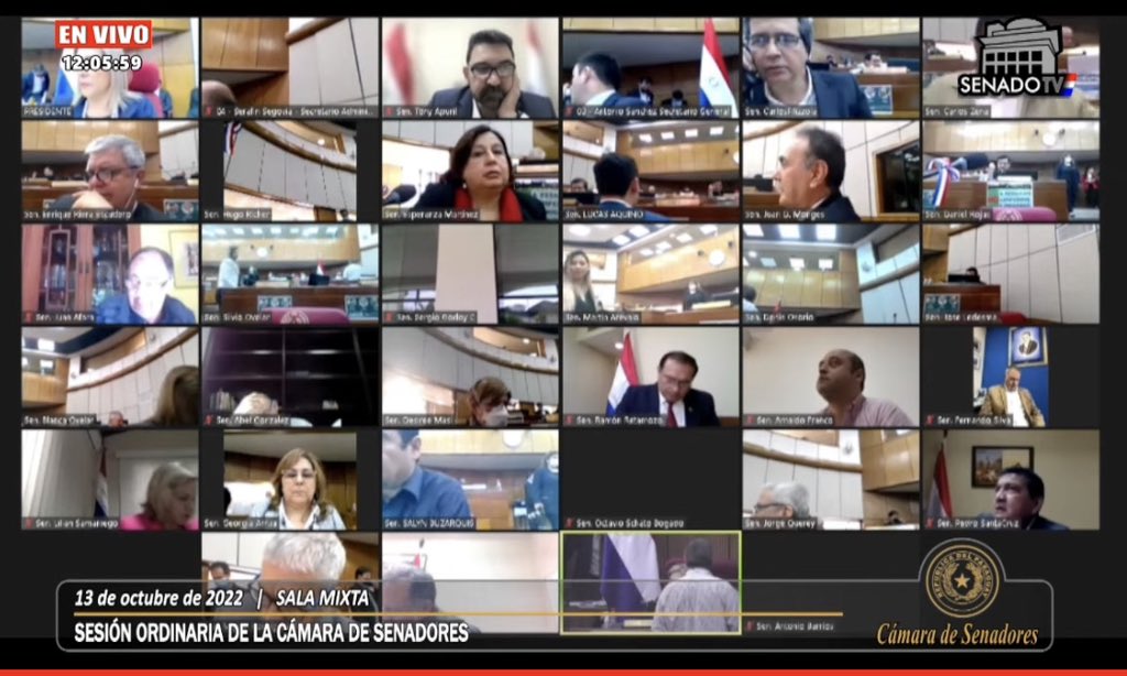#hoy Sesión Ordinaria de la Cámara de Senadores.