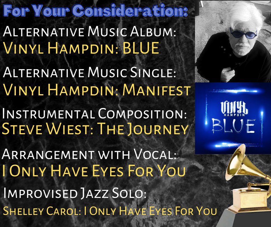VinylHampdin's tweet photo. NARAS Friends! Voting Begins Today! We'd be honored to have your consideration. Check out our FYC Page: https://t.co/XBeMx8TArA https://t.co/ofo1esQRuX