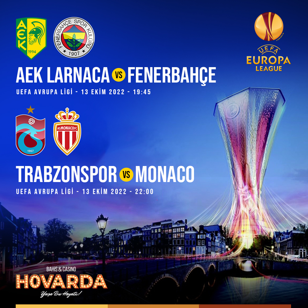 🏟 Bu gece Monaco’yu evinde ağırlayacak olan Trabzonspor ile AEK Larnaca deplasmanına giden Fenerbahçe, geceyi 3'er puanla kapatır mı? #Hovarda ile Avrupa Ligi özel marketlerini kaçırma. bit.ly/3uRx2qo