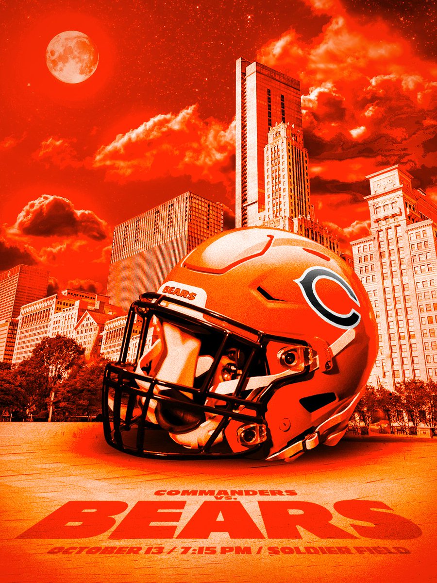 charlespattersn's tweet photo. A new shade of Chi Town
Get that Dub tonight
🐻⬇️
#BearsFanForLife https://t.co/a0ScF3Fhus