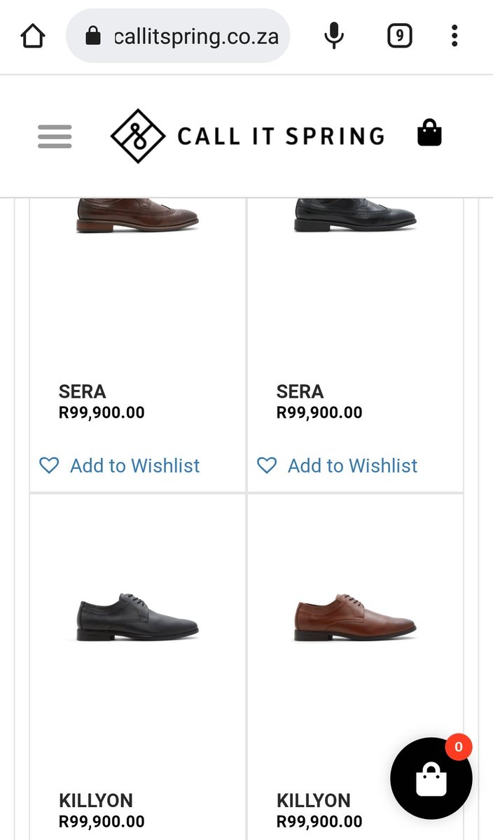 Ravesh17's tweet photo. Shoes are expensive these days @CallitSpring_SA 😵 https://t.co/wJjVDVtwy4
