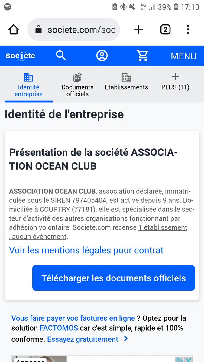 RyanLaFraude's tweet photo. @iamlaufernan Pour tous ceux qui disent que c'est de l'arnaque faut juste commander sur les bons site (clubs océan association déclarée) https://t.co/jBDf0dzMD7