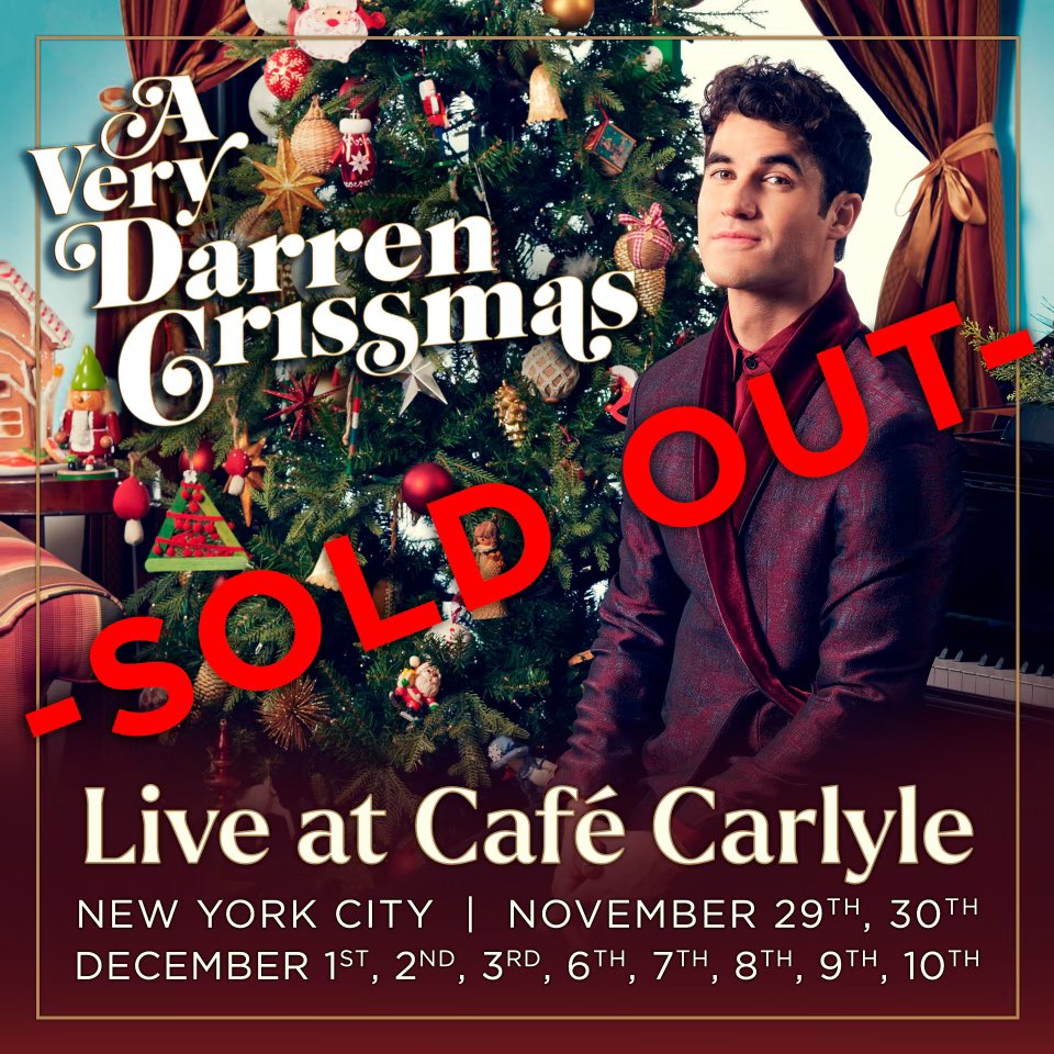 Wow. Looking forward to seeing you all this Crissmas. Be sure to sign up on my text list in case more tix become avail 🎄✨ +1-415-675-8068 my.community.com/darrencriss