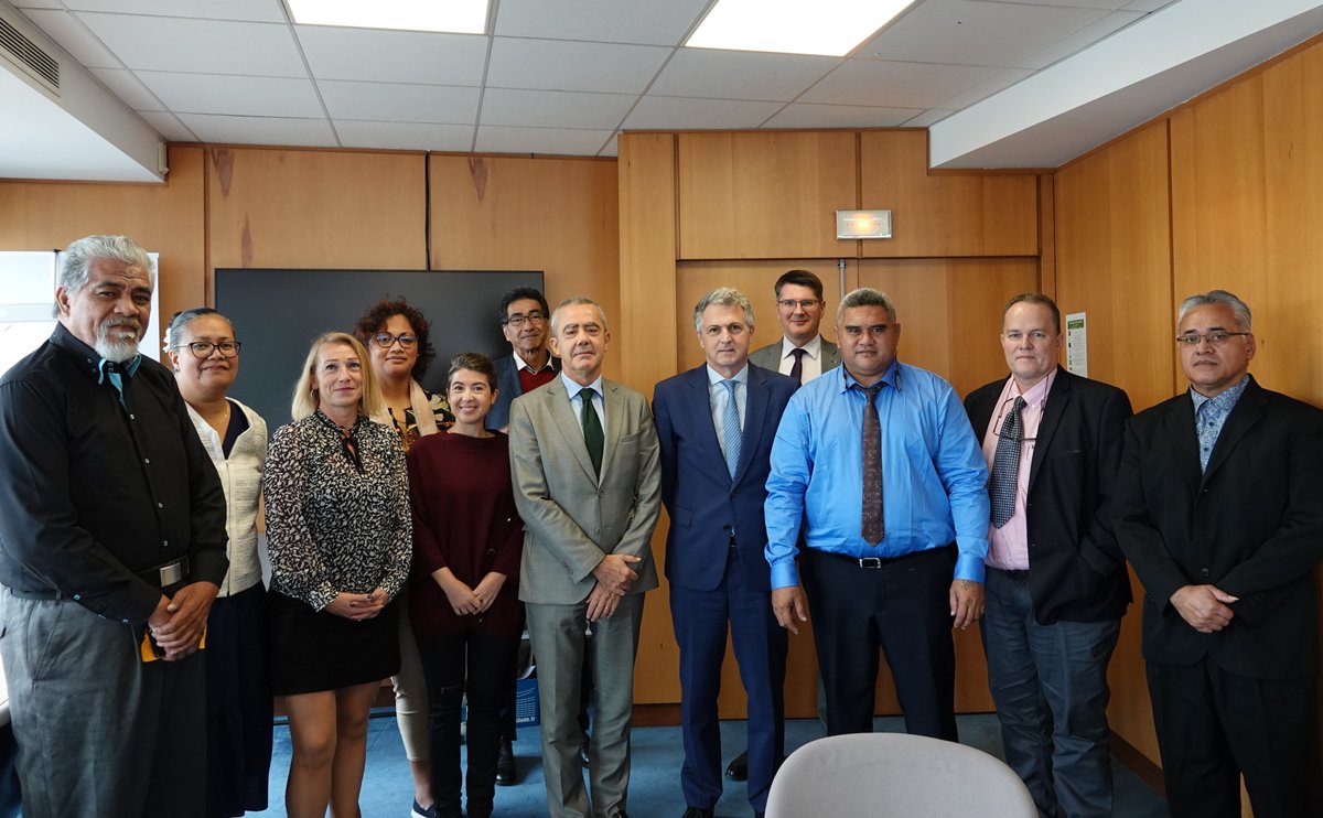 La <a href="/CPAM_75/">Assurance Maladie de Paris</a> est heureuse d’accueillir le Préfet, le Président et le Directeur de l’Assemblée Territoriale de Wallis-et-Futuna avec les représentants de la délégation pour évoquer la #convention au service de la santé et de l'accès aux soins de la population de Wallis-et-Futuna.