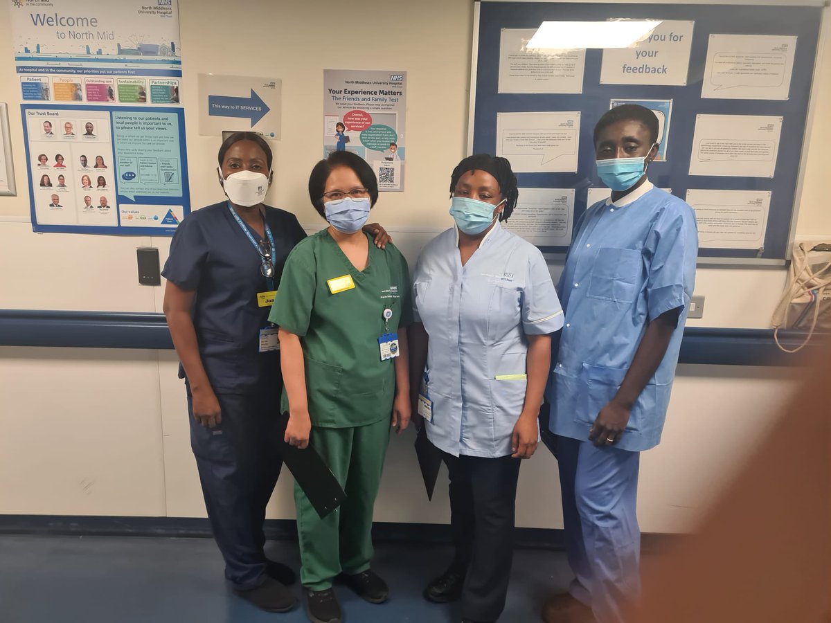 Another day of inspection I did say you could be next. WADU it was your reassessment day. Thanks to the team of nurses who are engaging in quality improvement. I’d love to see more engagement from the wider Trust. Service improvement is everyone’s business. Stay tuned.